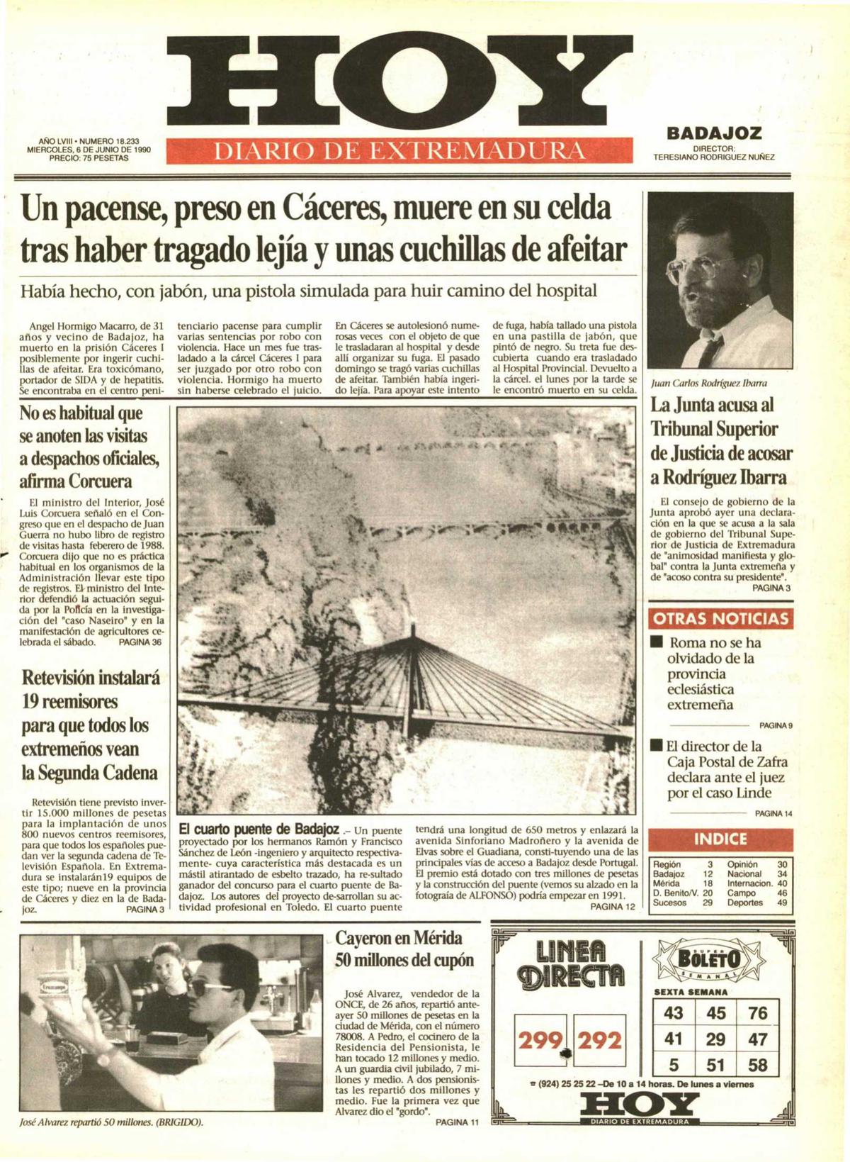Tal día como hoy en 1990