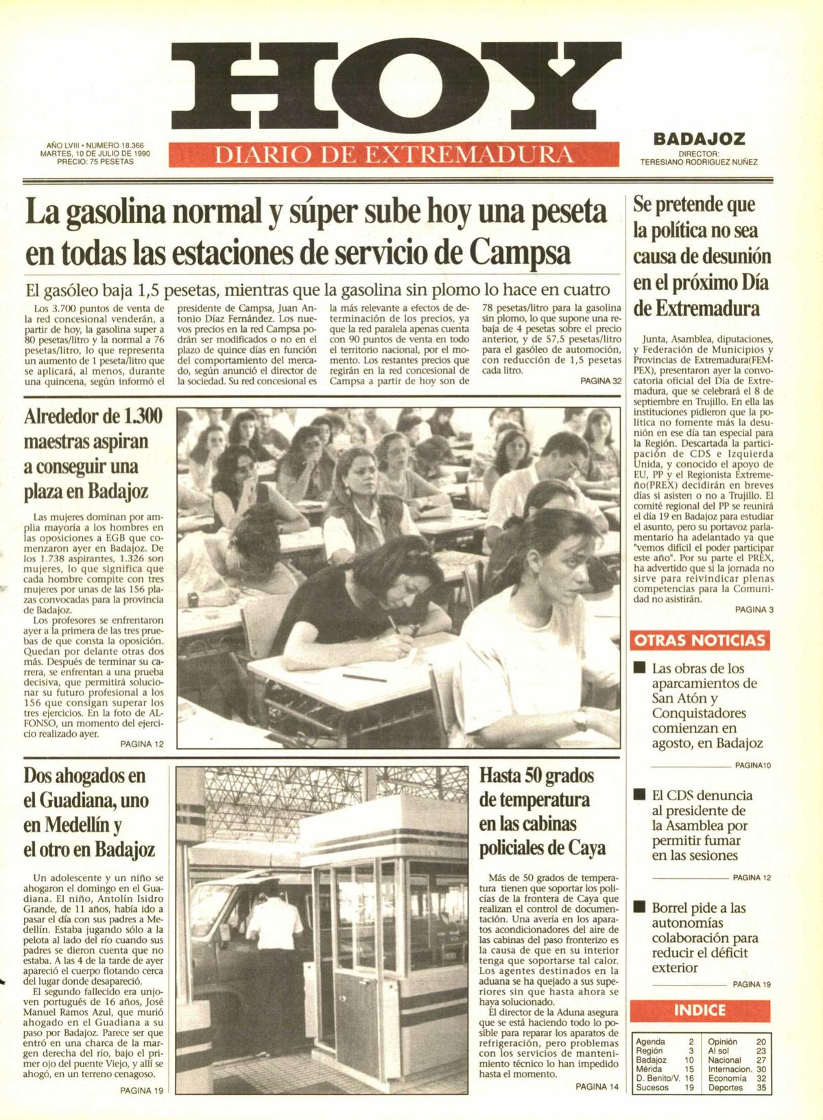 Tal día como hoy en 1990