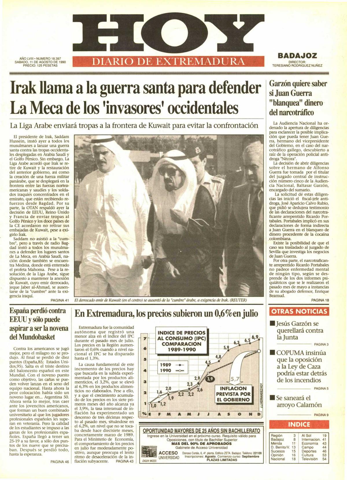Tal día como hoy en 1990