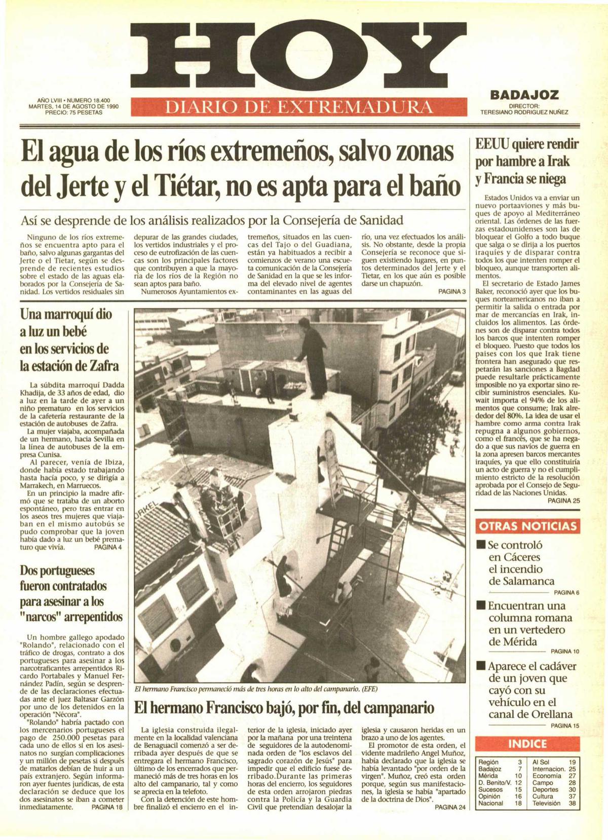 Tal día como hoy en 1990