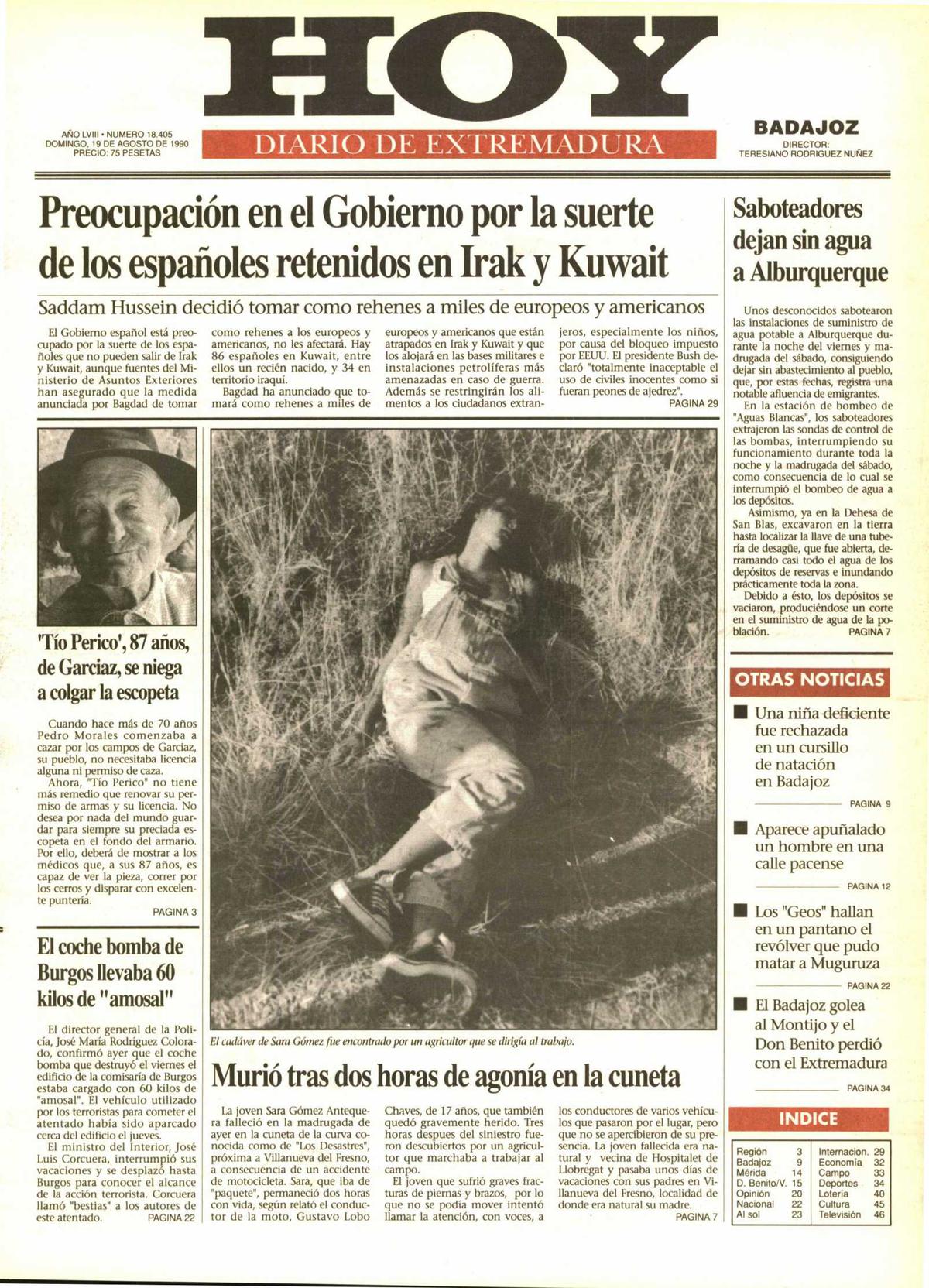 Tal día como hoy en 1990