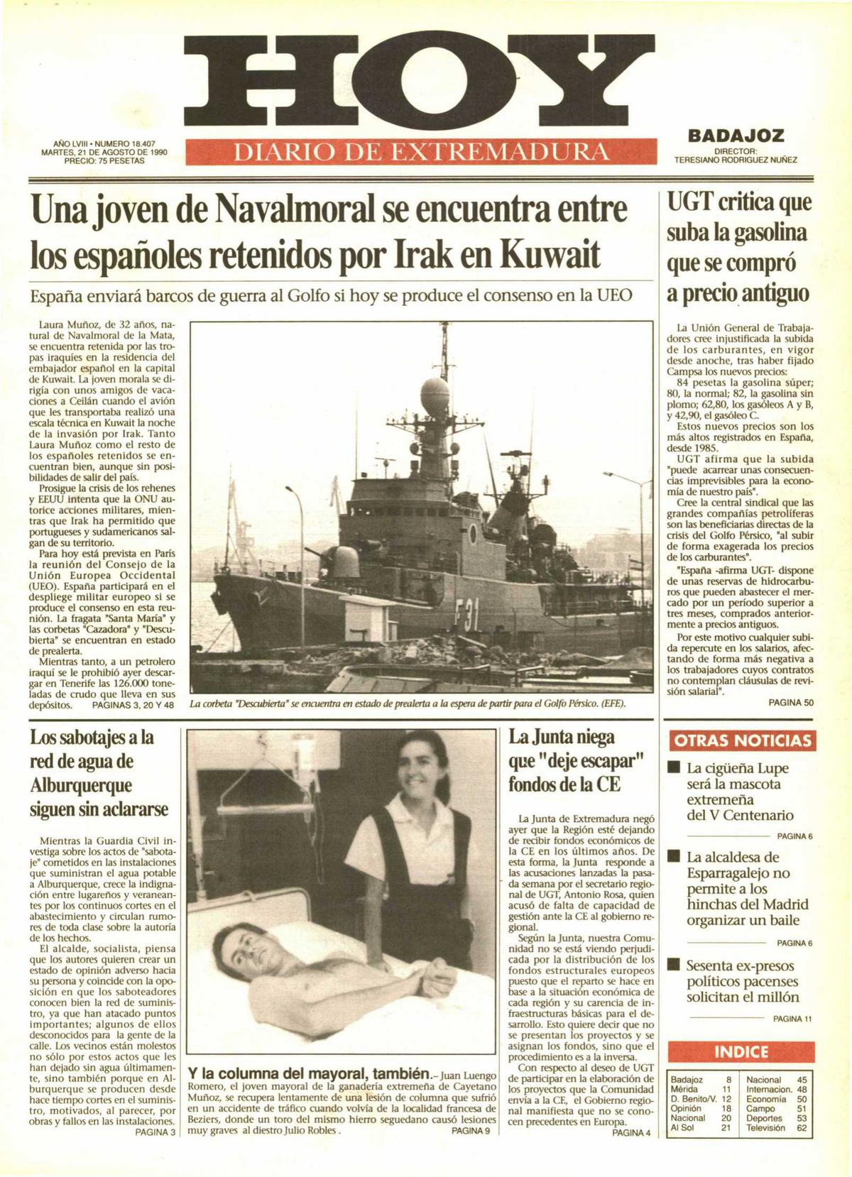 Tal día como hoy en 1990