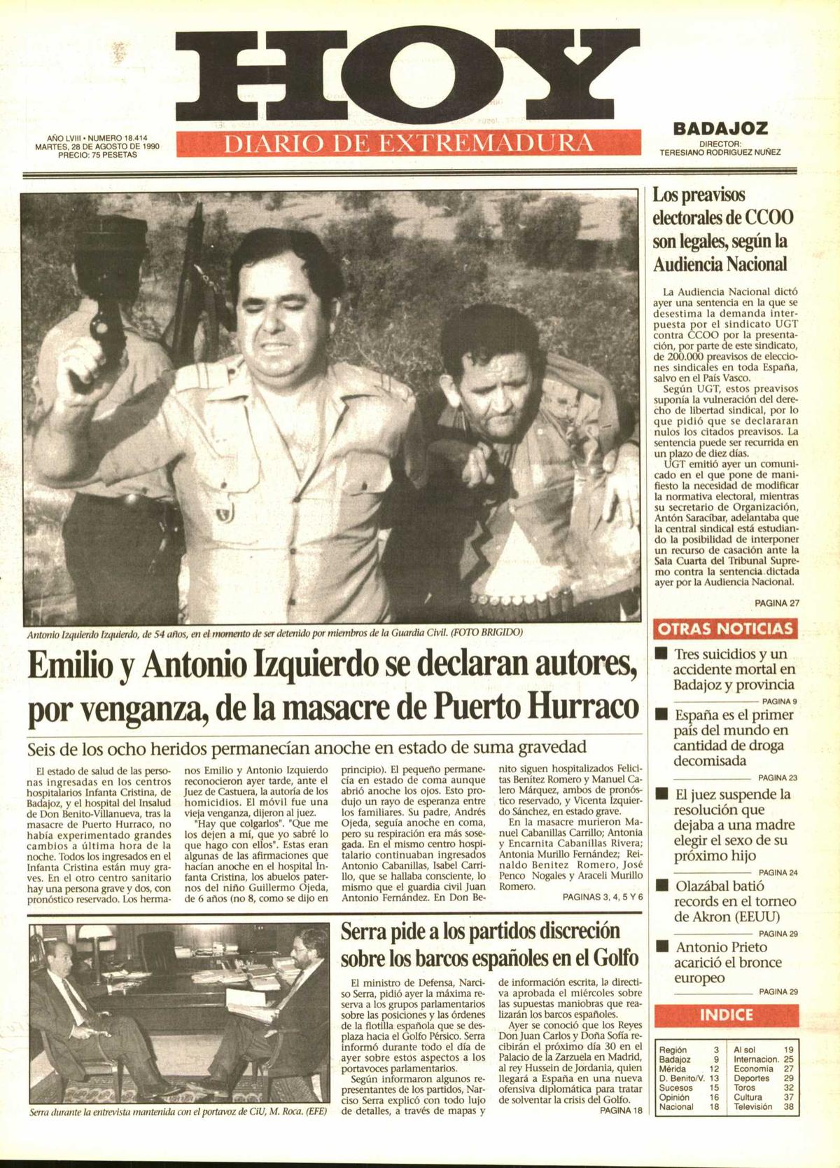 Tal día como hoy en 1990