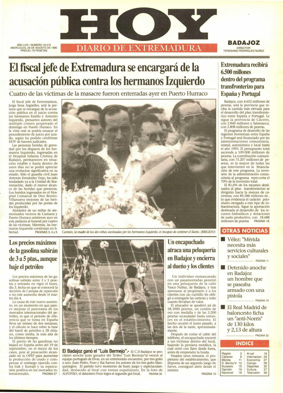 Tal día como hoy en 1990