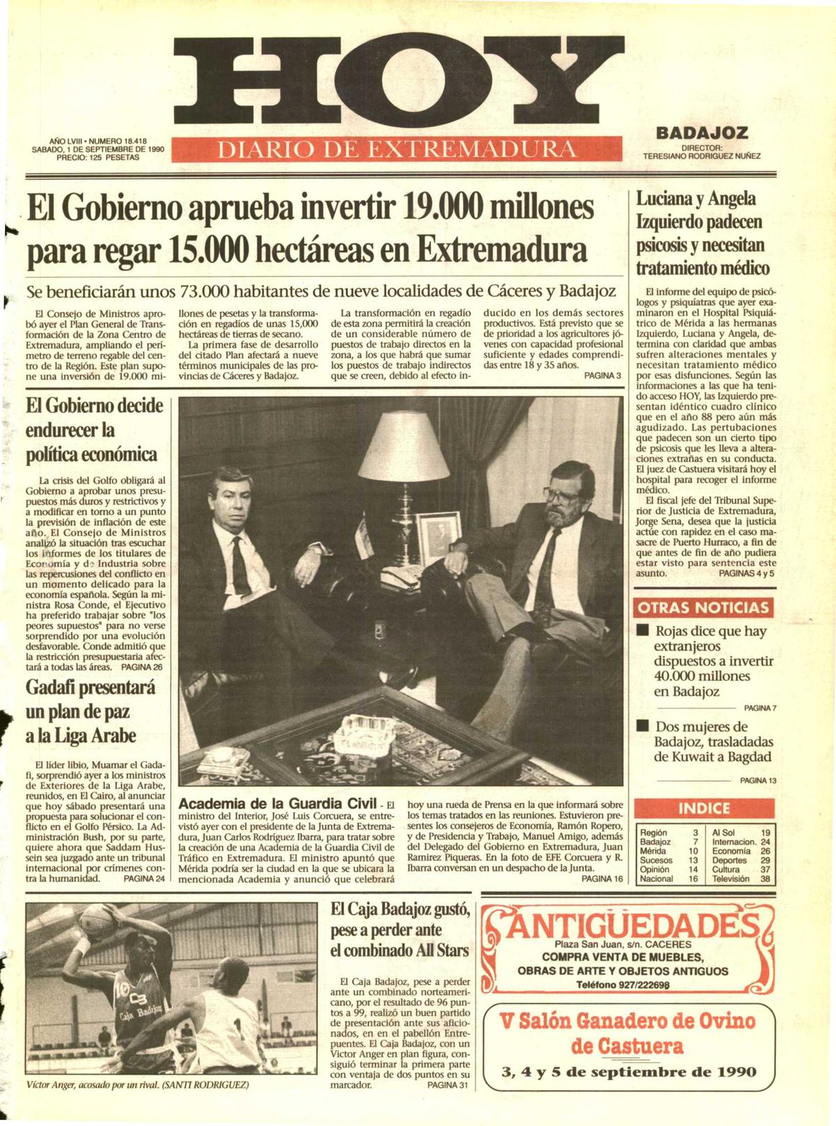 Tal día como hoy en 1990