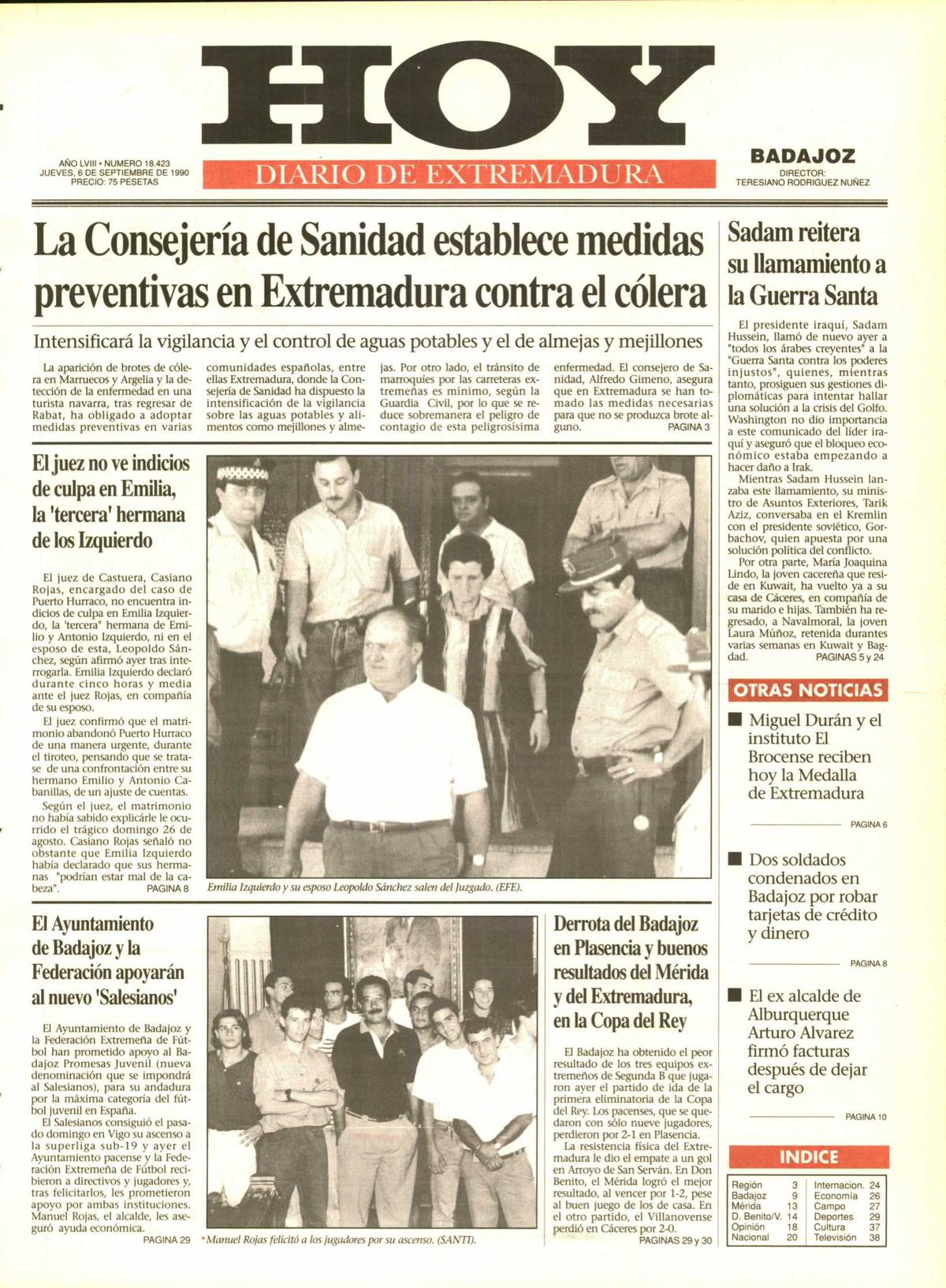 Tal día como hoy en 1990
