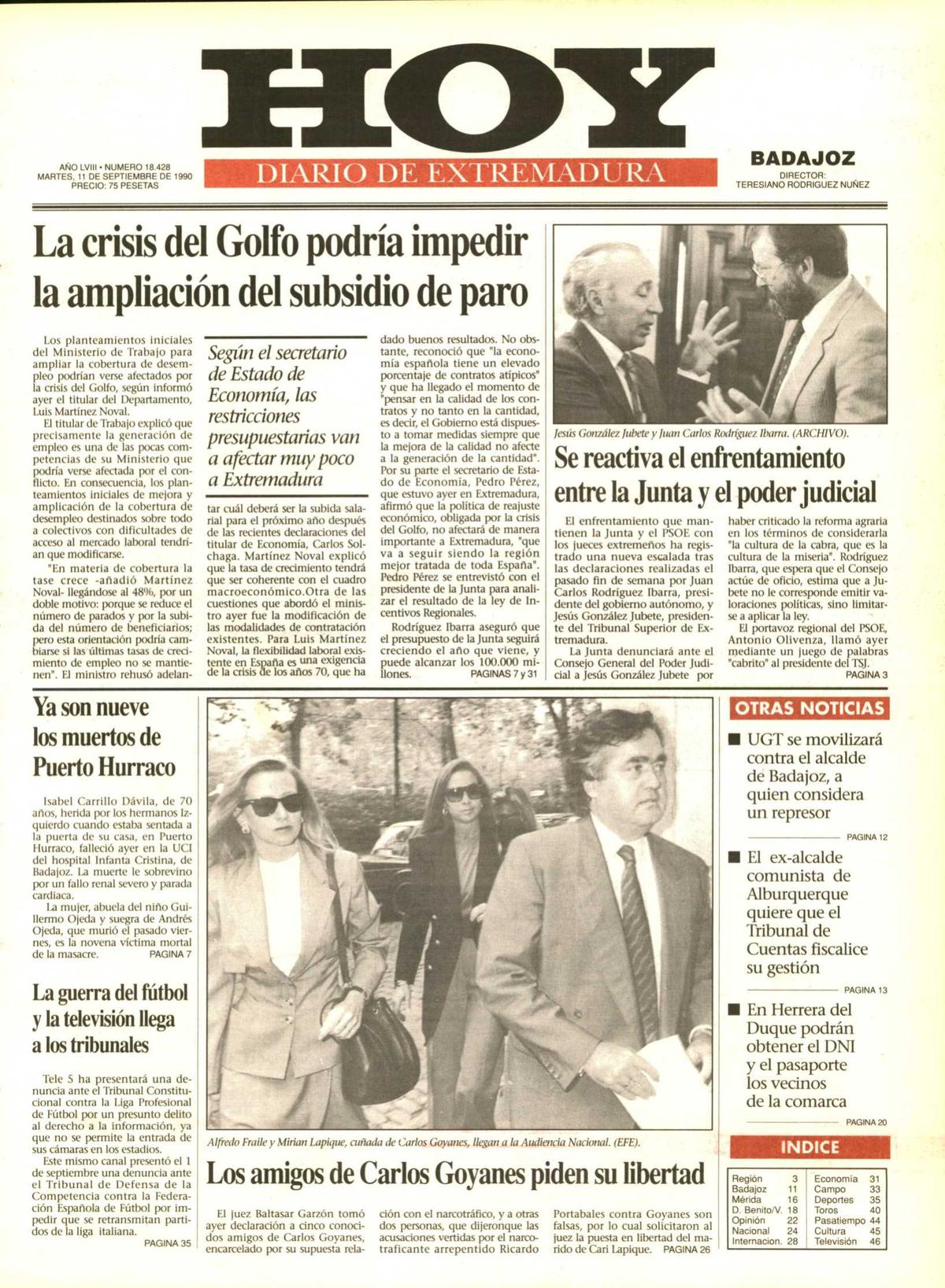 Tal día como hoy en 1990