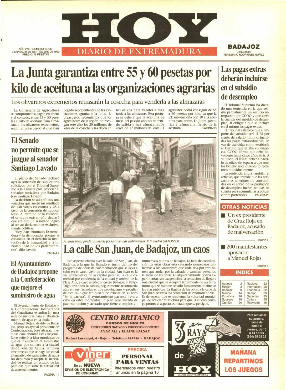 Tal día como hoy en 
