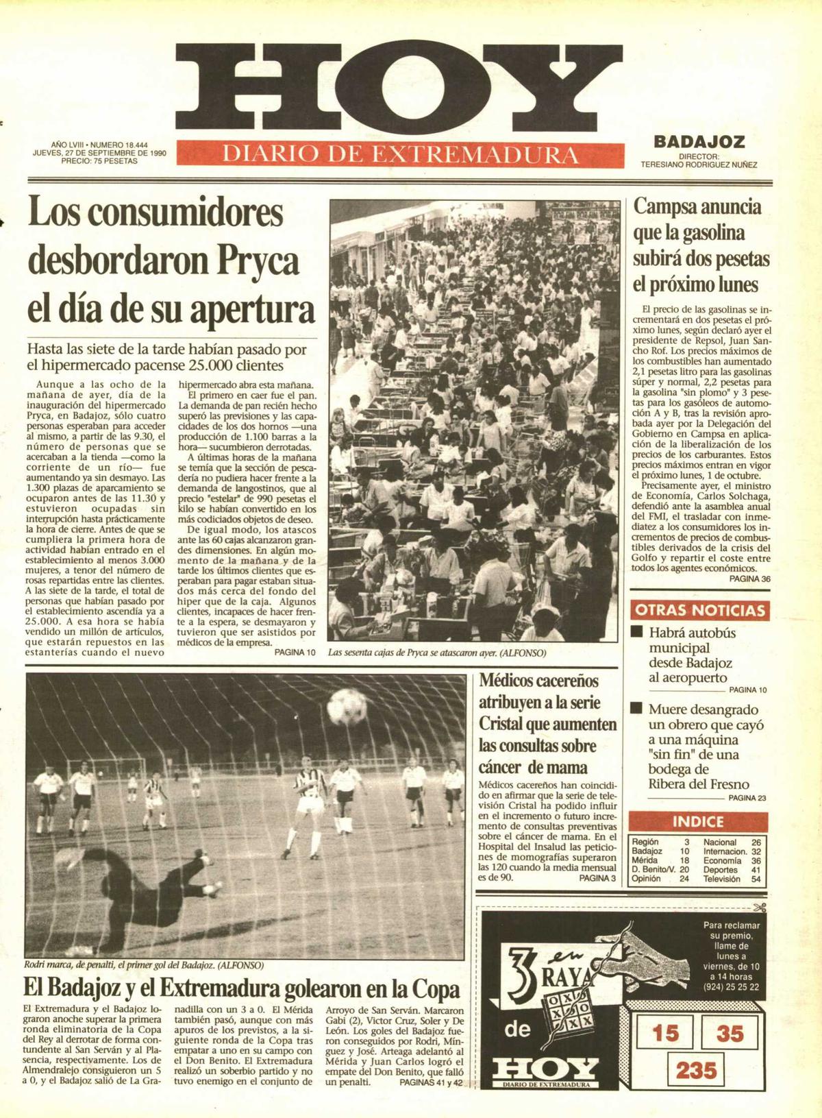 Tal día como hoy en 