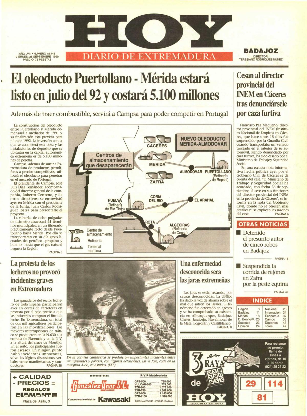 Tal día como hoy en 