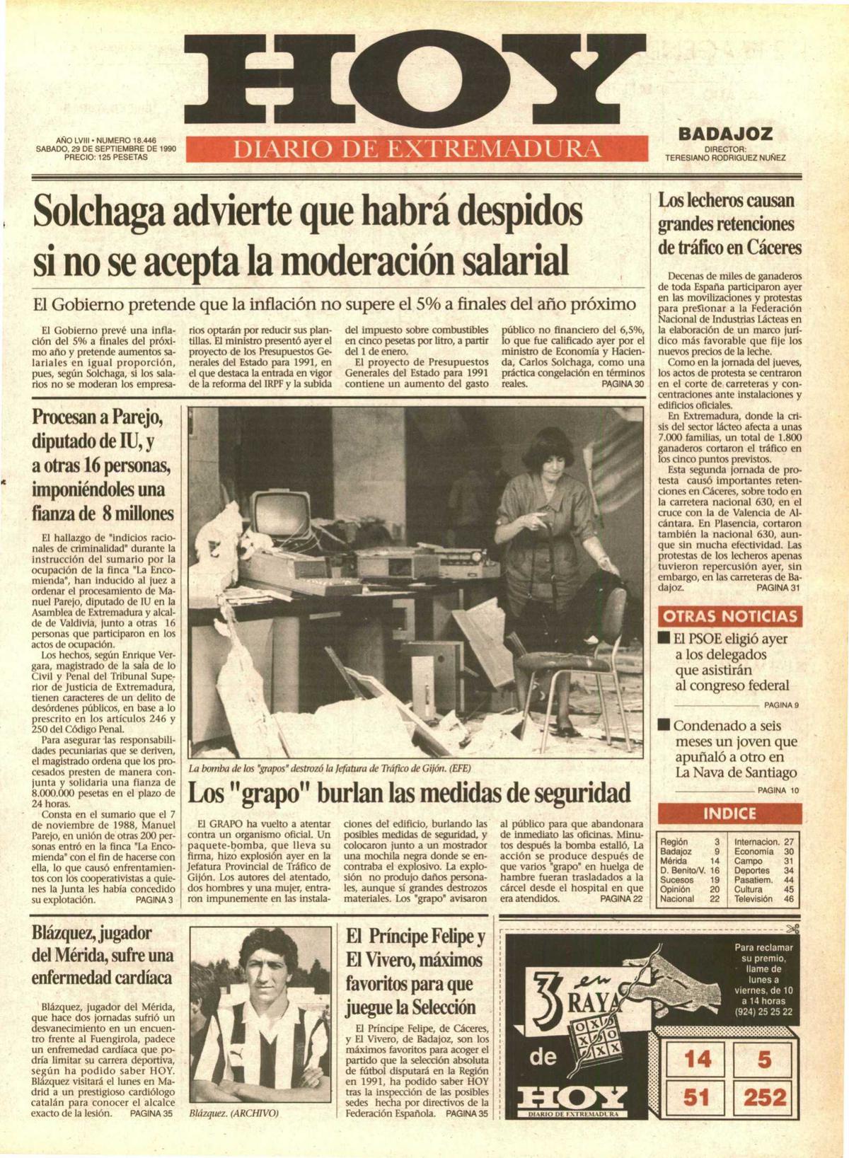 Tal día como hoy en 