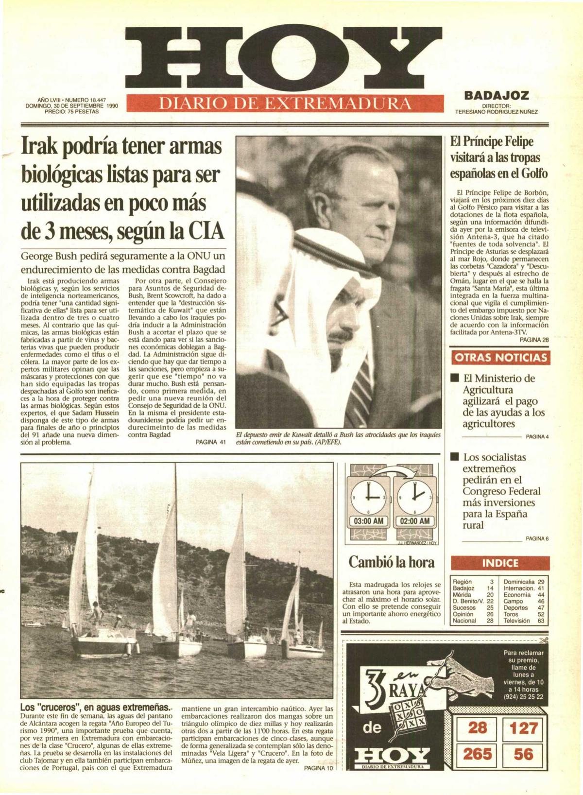 Tal día como hoy en 