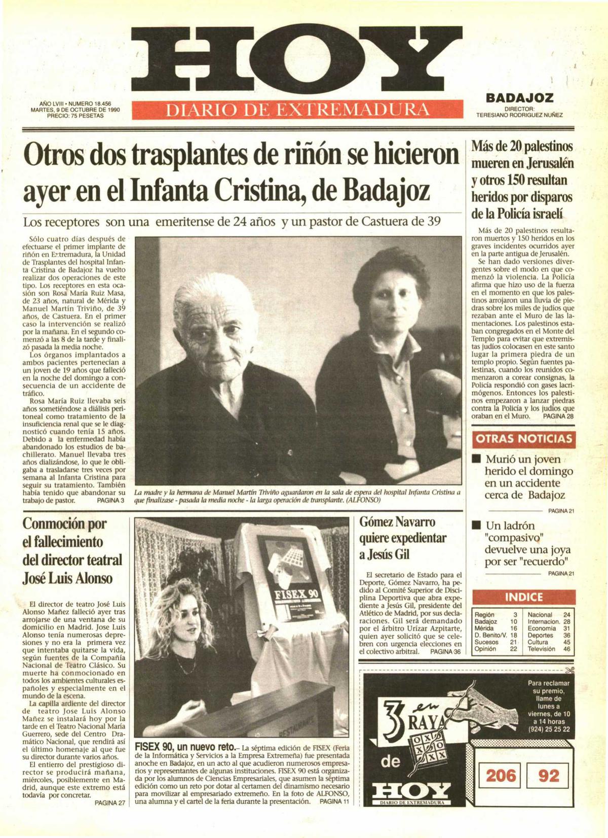 Tal día como hoy en 