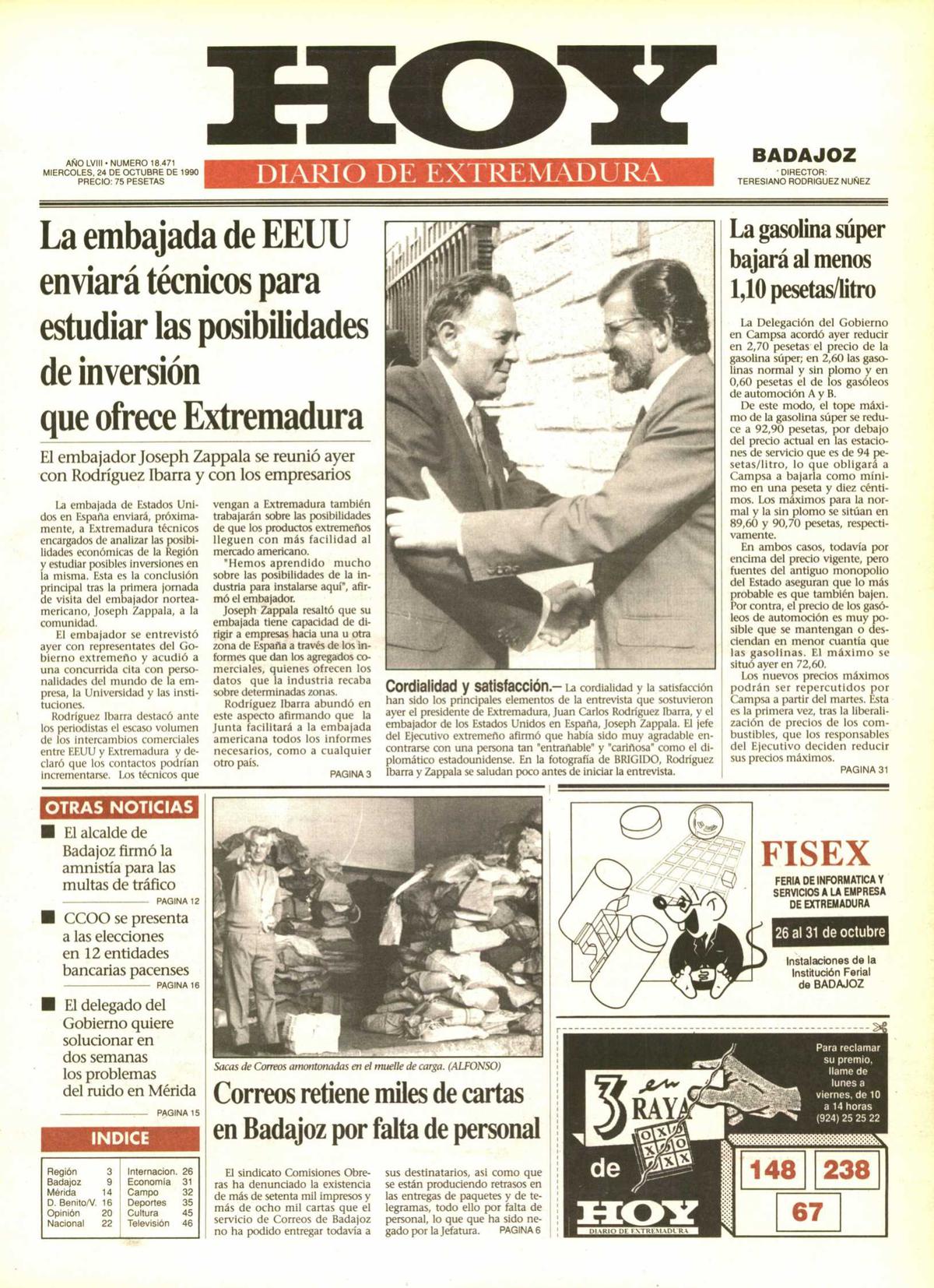 Tal día como hoy en 