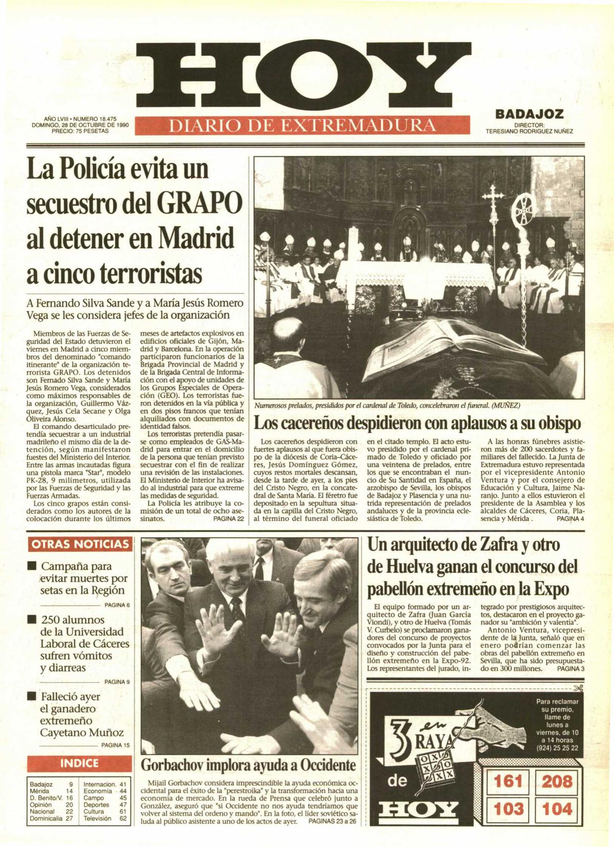 Tal día como hoy en 
