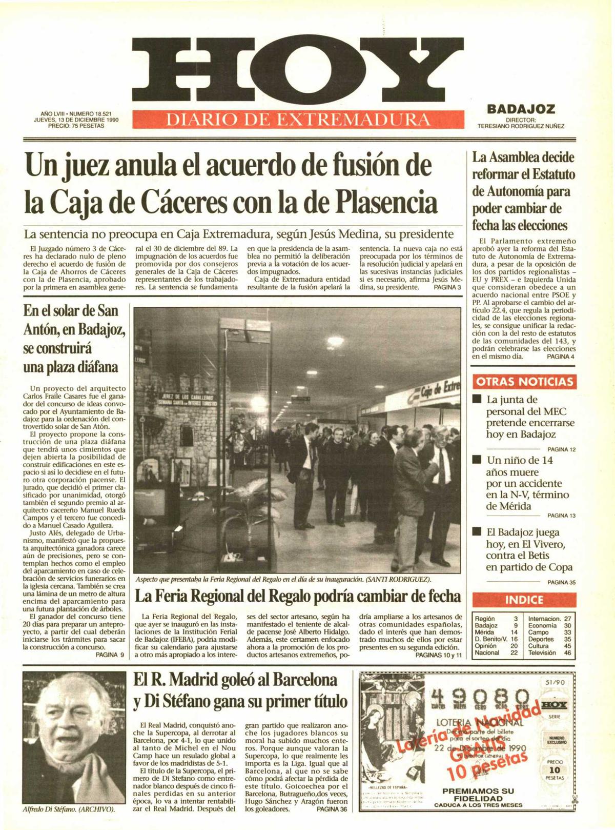 Tal día como hoy en 1990