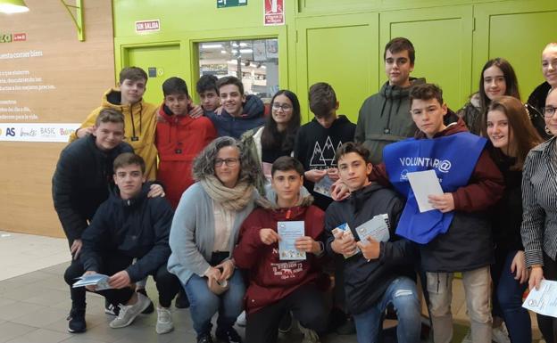 El Banco de Alimentos recibe 1.535 kilos de comestibles de la población