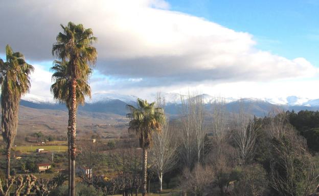 Primera nevada del año en la sierra de Gredos