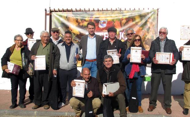 Alberto Méndez y Ciriaco Lorenzo, ganadores del XIII Concurso de Vino de Pitarra