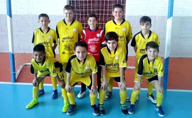 El Jaraíz Futsal alevín, campeón de liga a falta de tres jornadas