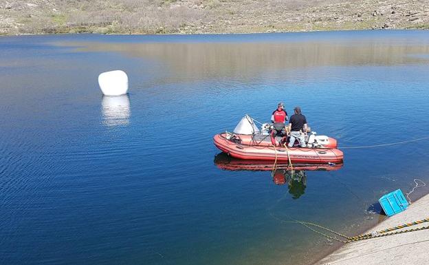 La Junta sustituye la toma de agua de la presa de las Majadillas