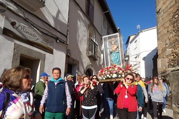 Comienza la romería de la Patrona