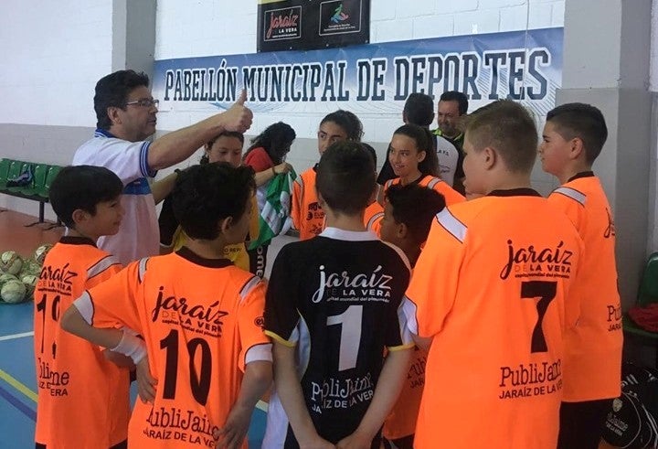 Jornada formativa de fútbol de sala en Jaraíz