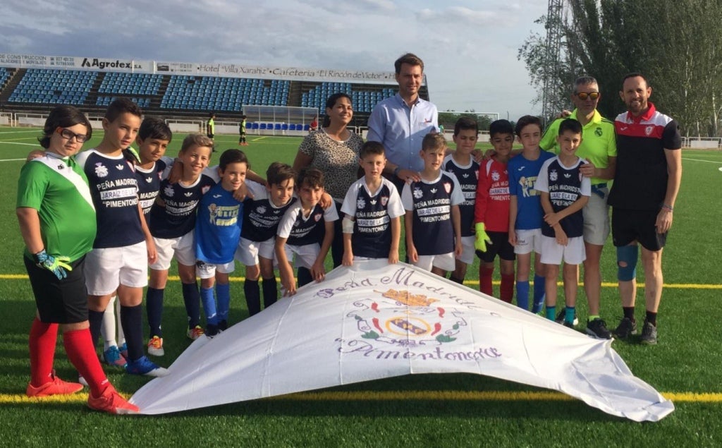 El alevín del Jaraíz, en el torneo Interpeñas del Real Madrid