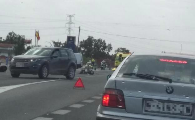 Fallece un motorista de 60 años en una colisión cerca de Talayuela