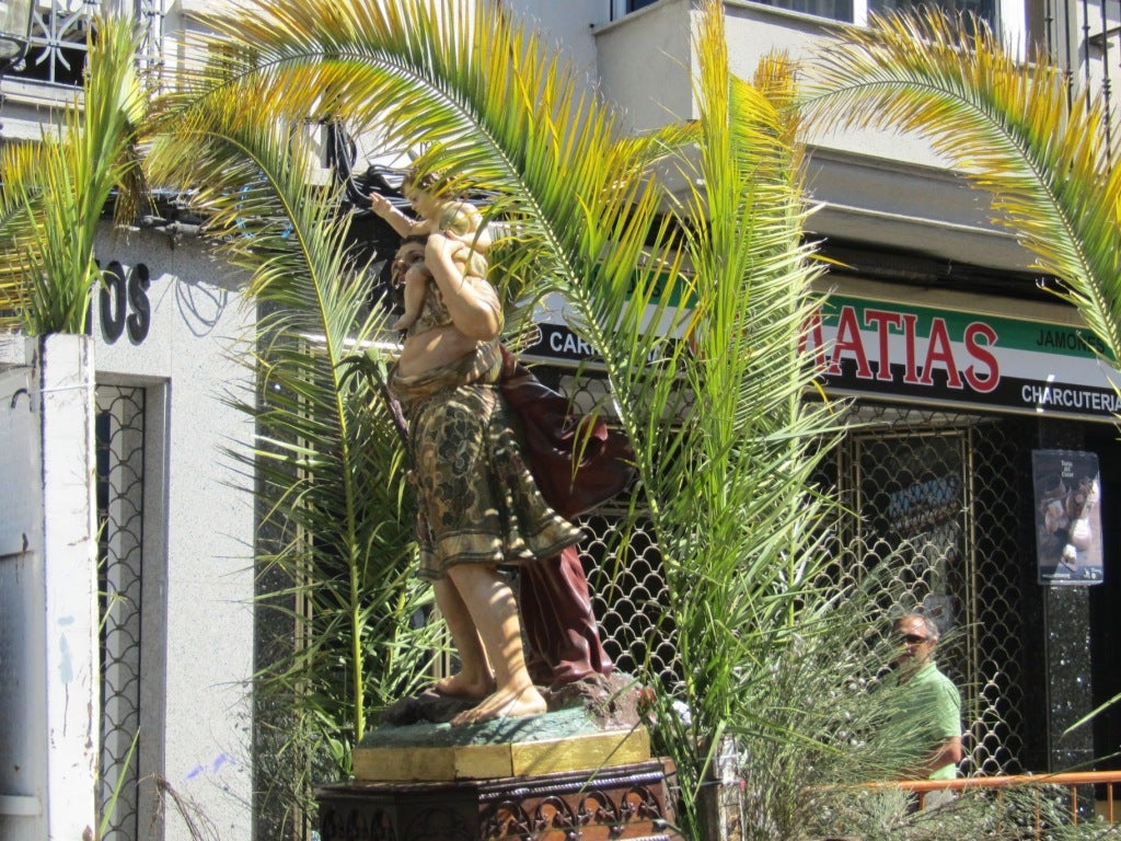 Esta tarde, traslado de la imagen de San Cristóbal a su ermita