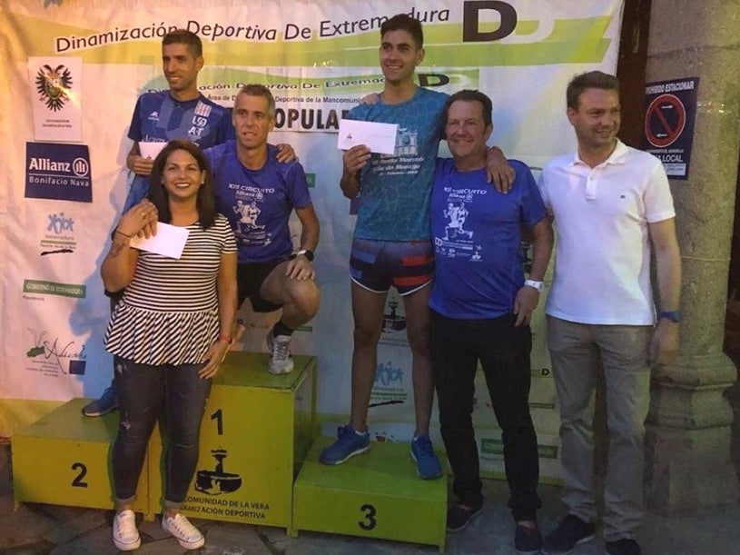 Alán Otero, campeón del circuito de carreras populares de la Vera