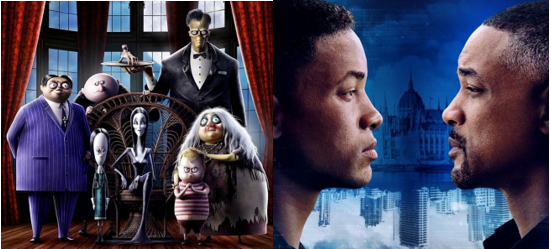 Cartelera jaraiceña: 'La familia Addams' y 'Géminis'
