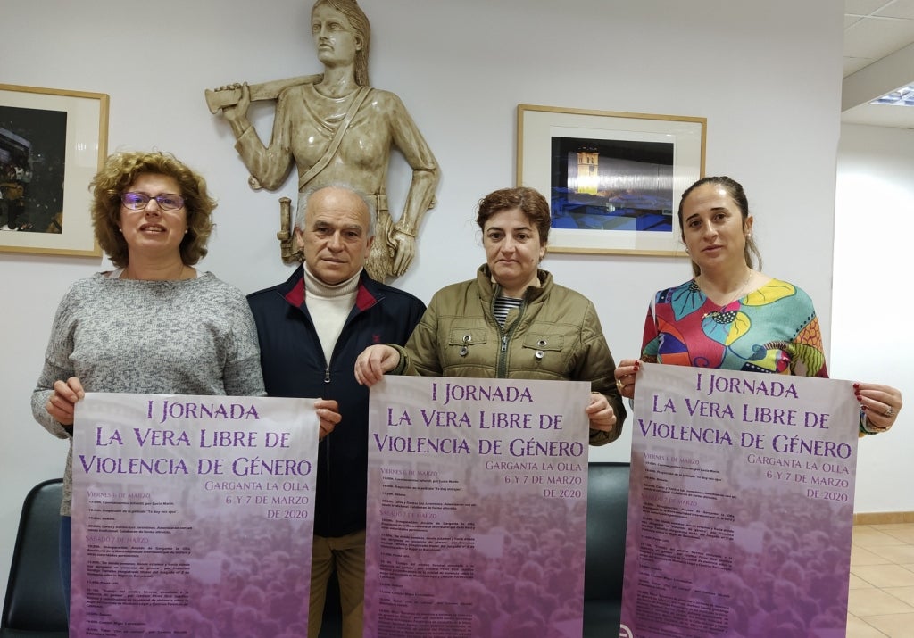 Garganta la Olla acoge hoy y mañana la I Jornada 'La Vera Libre de Violencia de Género'