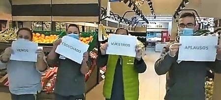 Homenaje a los héroes que trabajan por todos