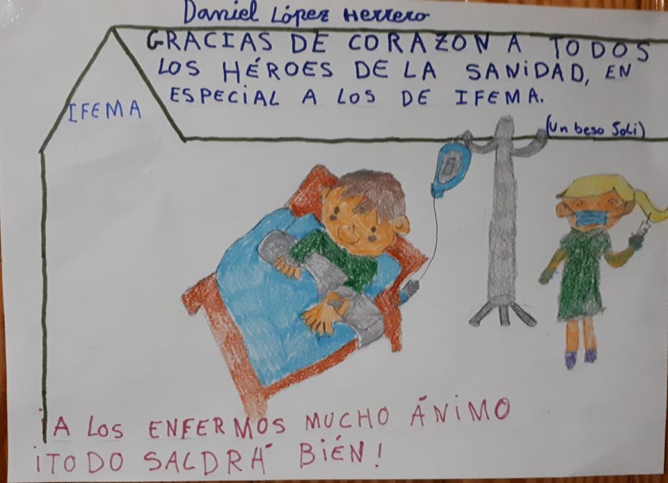 Los usuarios jaraiceños de Aspace llenan de alegría y color las paredes de IFEMA