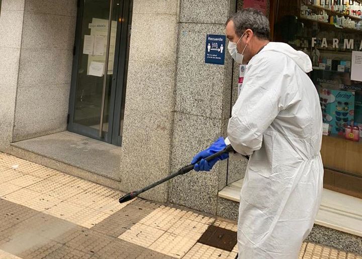 Nuevas desinfecciones en el casco urbano jaraiceño