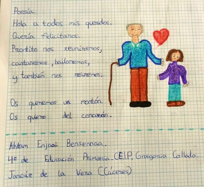 Alumnos de cuarto del Gregoria Collado participa en la campaña 'Suma Vidas'