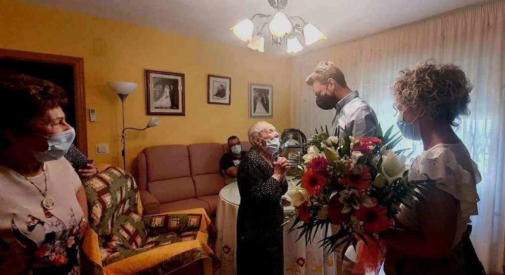 Mariana Fernández, otra vecina que alcanza el siglo