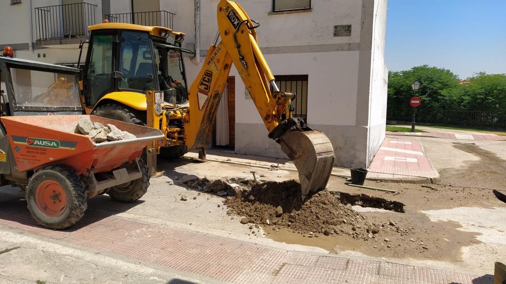 Corte de agua en la calle Santiago por avería