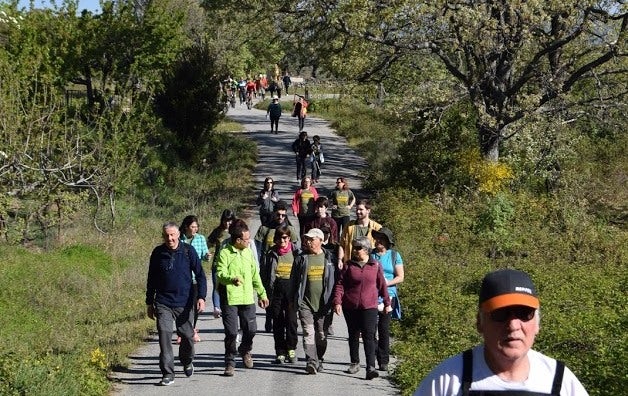 Este viernes, ruta senderista nocturna