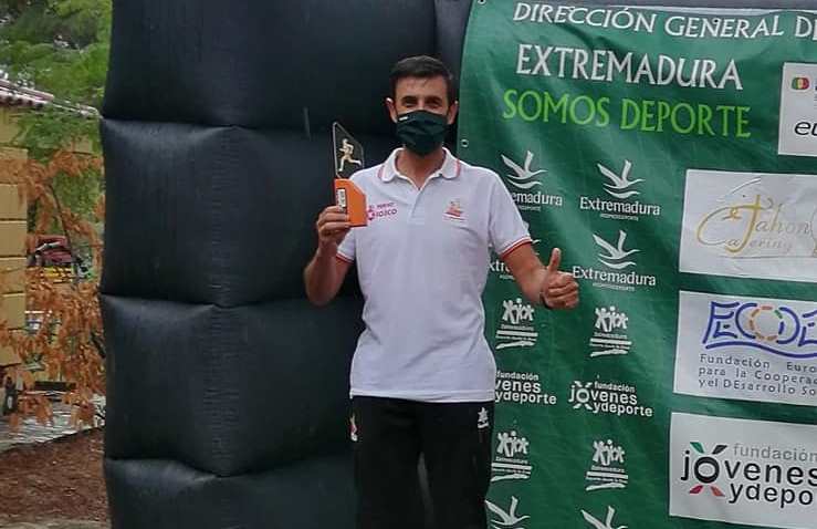 Juan José Hernández, plata en la I Media Maratón Villa de Talayuela