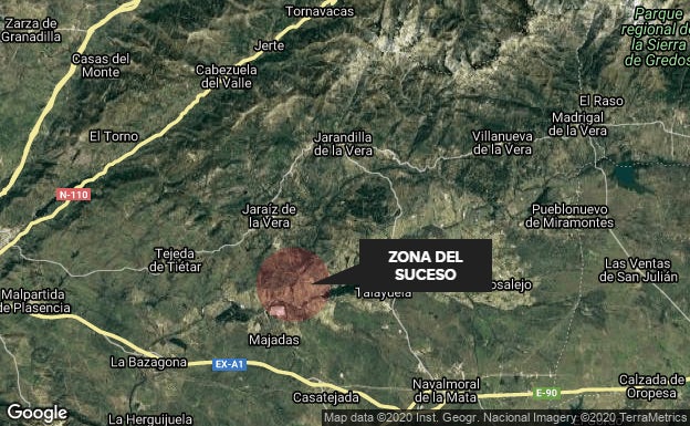 Fallece un hombre de 36 años tras quedar atrapado en un montacargas en Jaraíz de la Vera