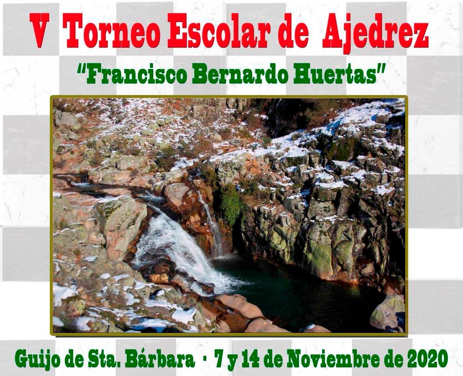 El torneo escolar de ajedrez 'Francisco Bernardo Huertas' se juega en internet con final presencial