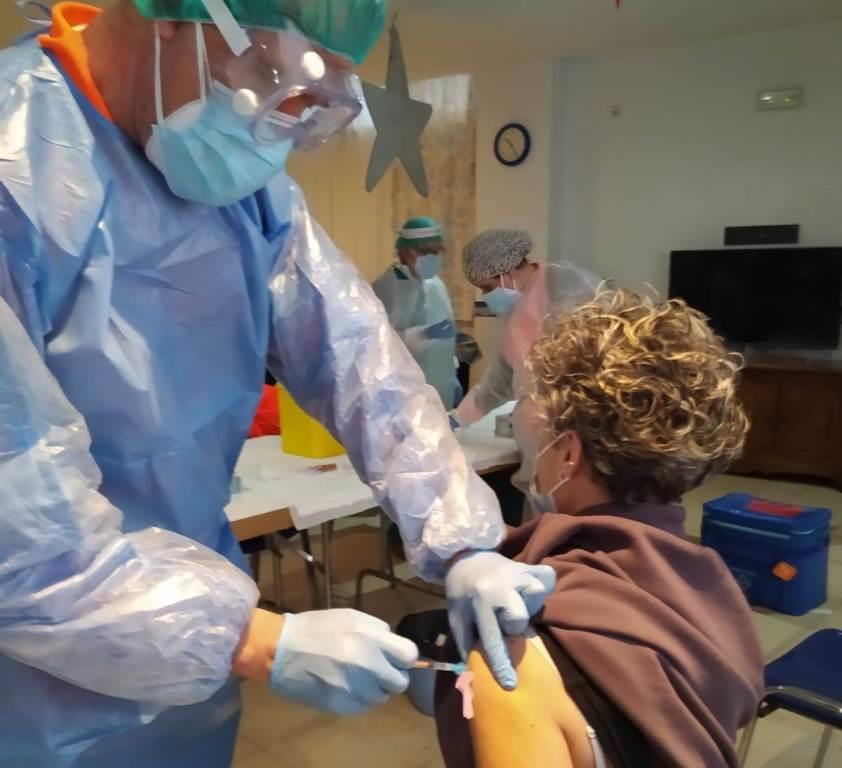 Administradas en Jaraíz las segundas dosis de vacunas contra la covid-19