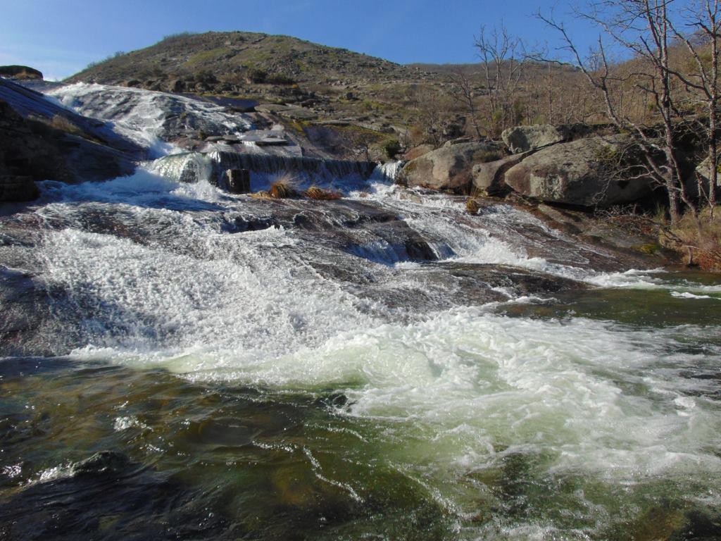 La toma de agua de Las Majadillas, un espectáculo