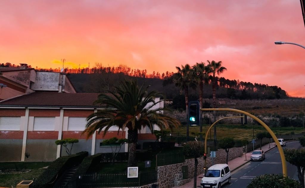 Atardecer mágico en Jaraíz