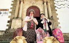 Hoy, representación de la divertida comedia 'Paulina y Catalino de oficio peregrinos'