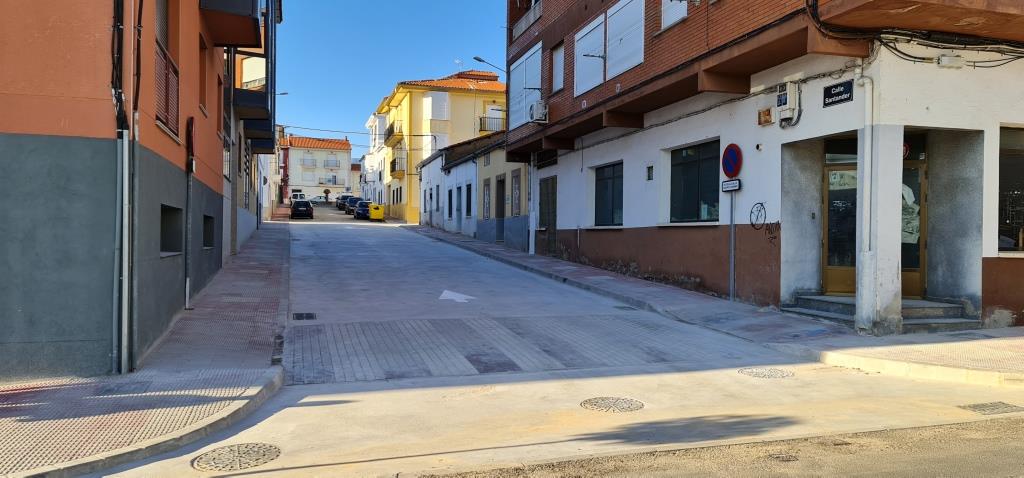 Terminadas las obras de renovación del asfalto y redes de las calles Santander y Burgos