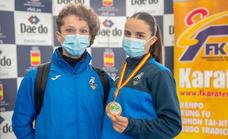 Color verato en la Liga Nacional Iberdrola de Karate con medalla de bronce para Inés Muñoz Fernández