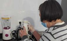 El colegio Ejido dona pequeños electrodomésticos al centro jaraiceño de Aspace